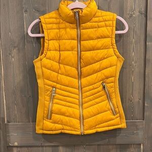 YMI Mustard Quilted Vest